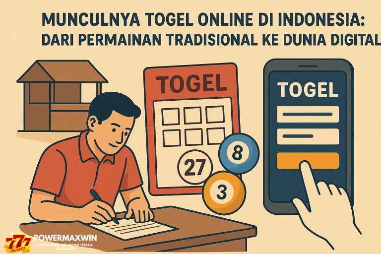Munculnya Togel Online di Indonesia: Dari Permainan Tradisional ke Dunia Digital